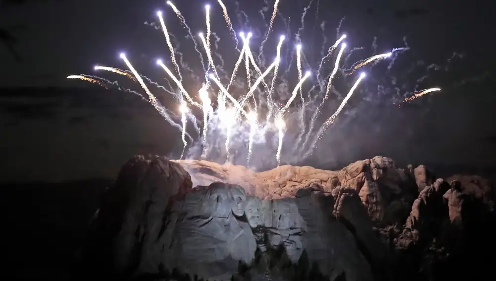 Celebraciones del 4 de julio en el Monte Rushmore
