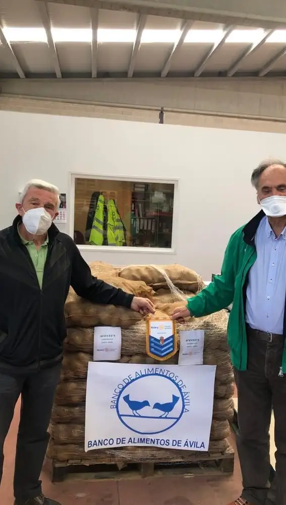 El programa AgroRex del Rotary Club dona 100.000 kilos de patata palentina gracias a la campaña #ConPdePatata promovida por la Diputación