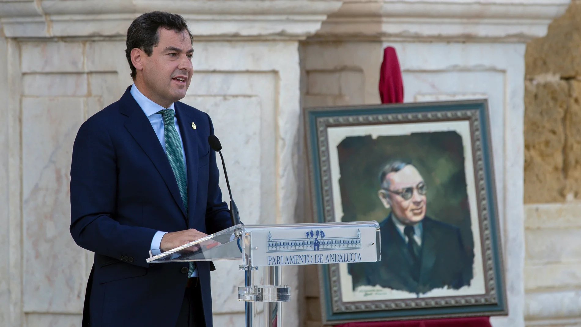 Conmemoración 135 aniversario nacimiento Blas Infante en el Parlamento de Andalucía