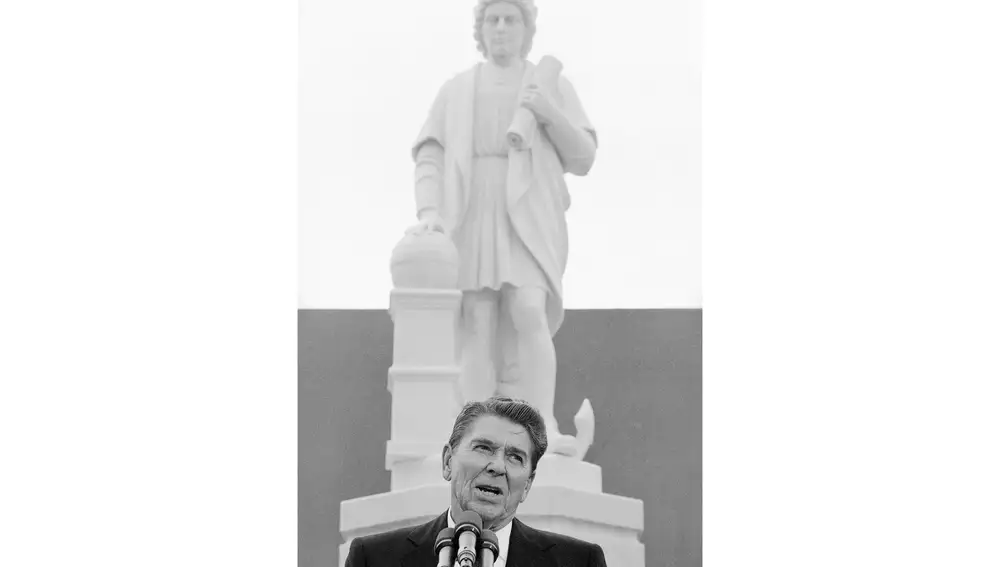 Una imagen de Ronald Reagan en su etapa como presidente de Estados Unidos