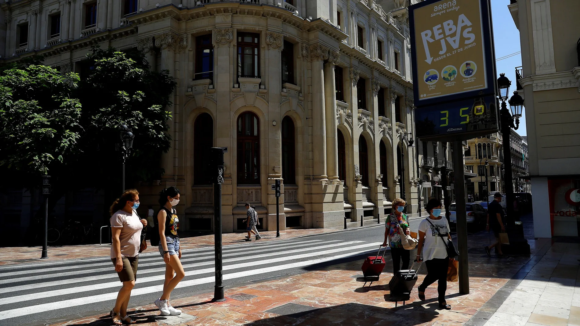 Aumento de las temperaturas y tormentas por el interior de la Comunitat Valenciana