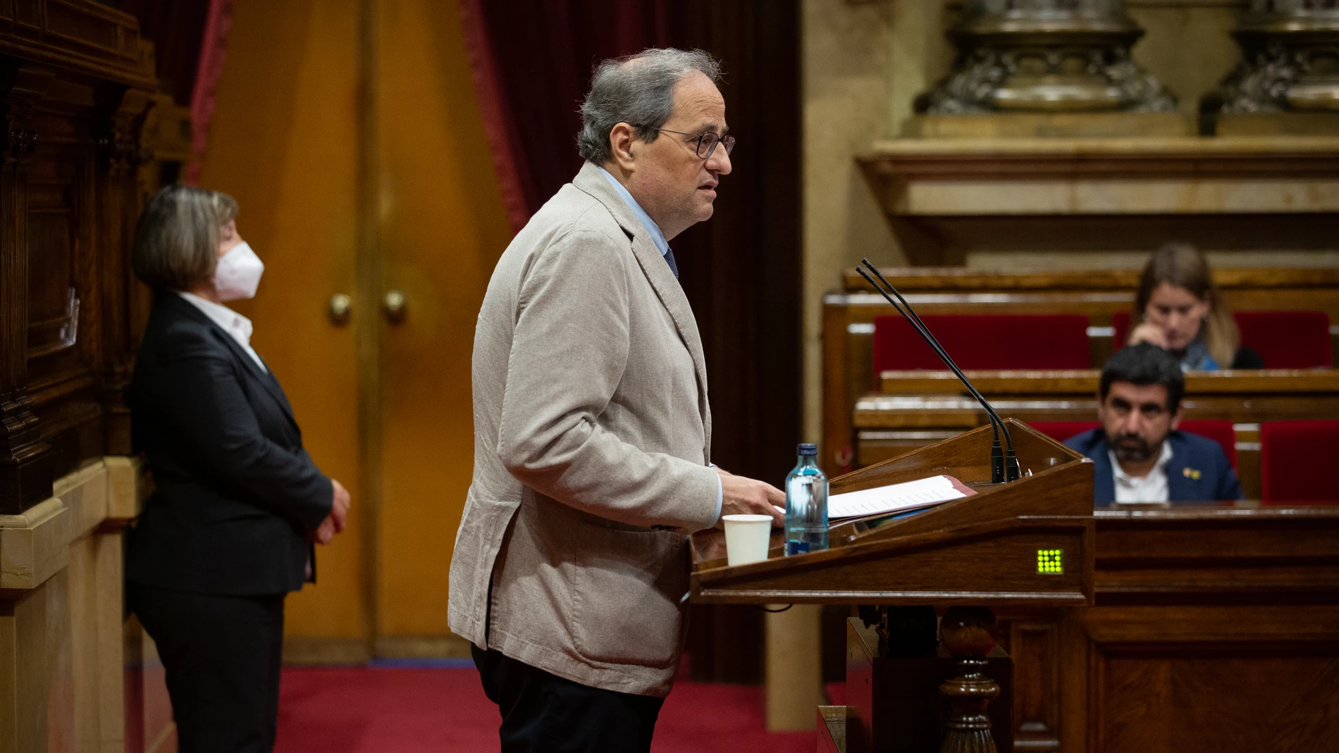Pleno monográfico sobre la gestión de las residencias en el Parlament catalán