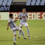 Fran Beltrán con el Celta de Vigo.