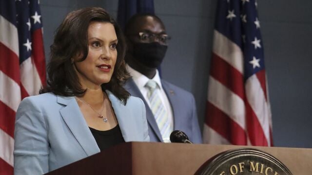 La gobernadora de Michigan, Gretchen Whitmer