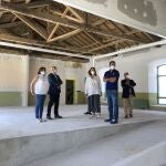 La presidenta de la Diputación de Palencia, Ángeles Armisén, visita Villarramiel