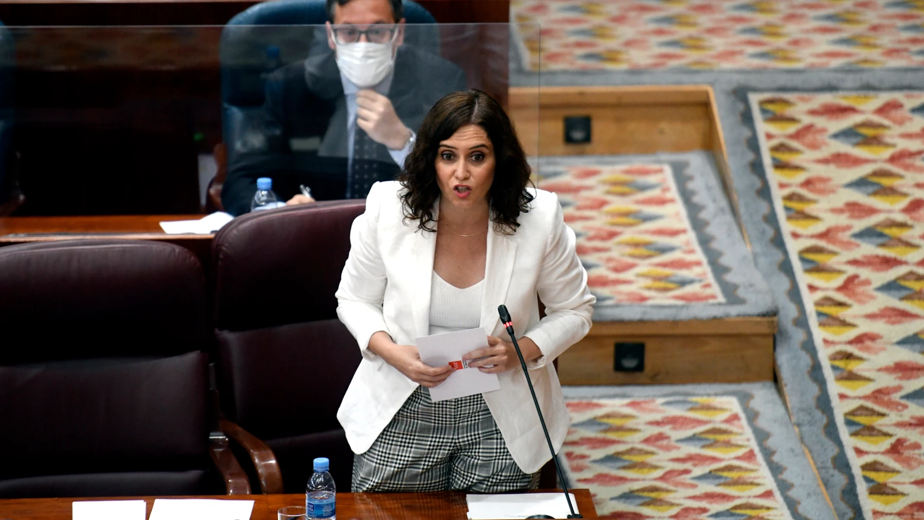 Sesión de control al Gobierno en la Asamblea de Madrid