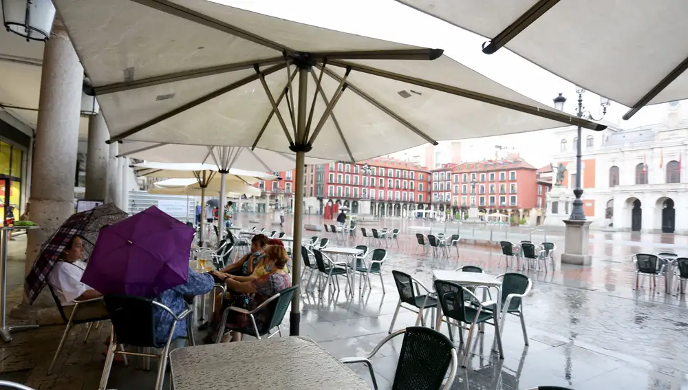 Tarde lluviosa en Valladolid