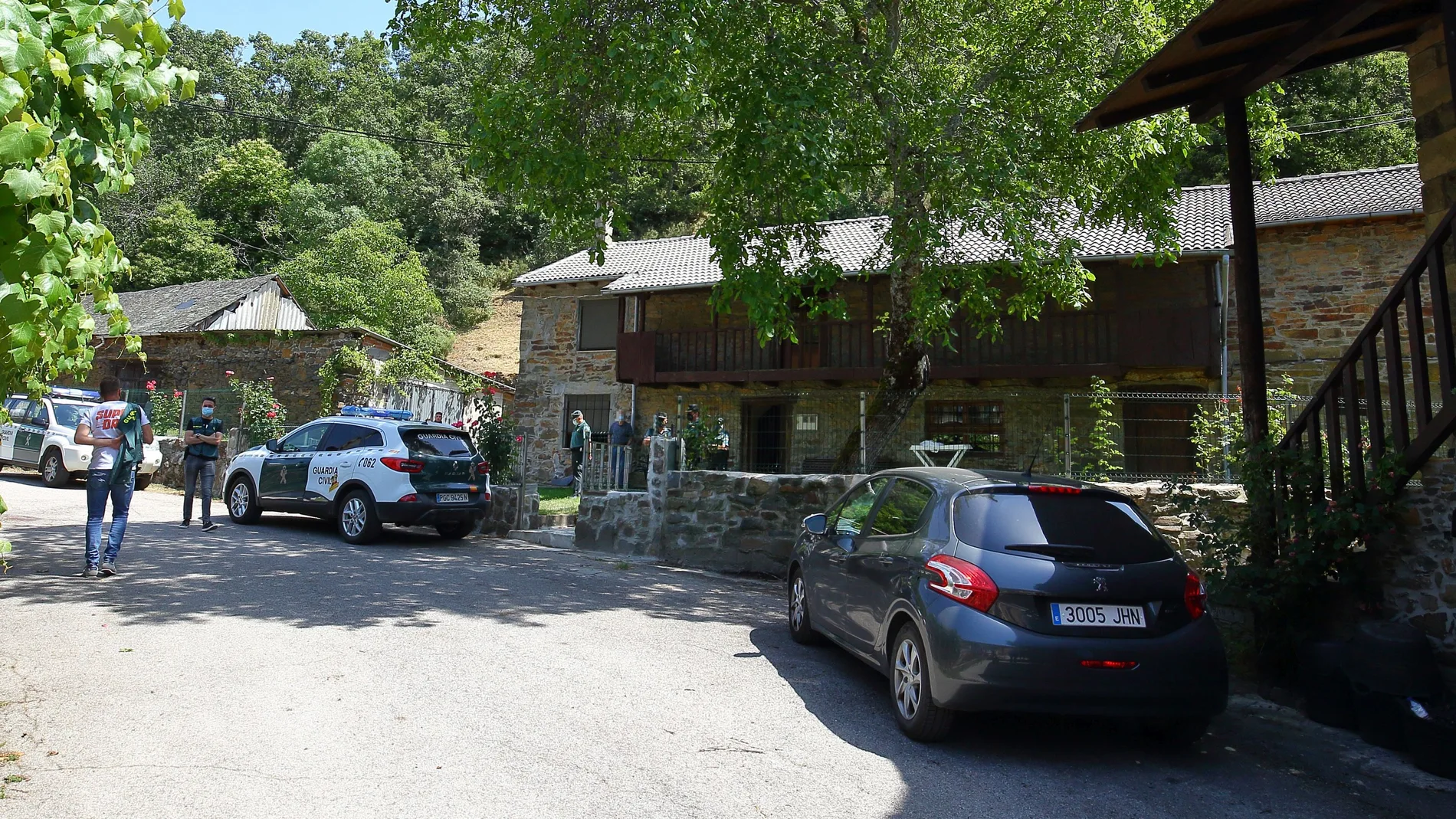 Domicilio donde se ha producido el suceso y la detención