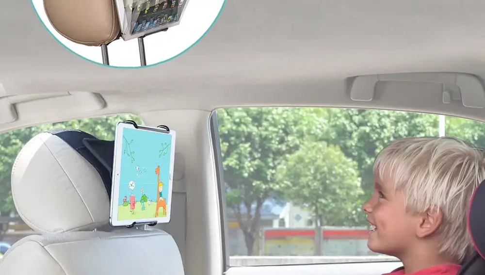 Soporte para la tablet o el Ipad en los asientos del coche