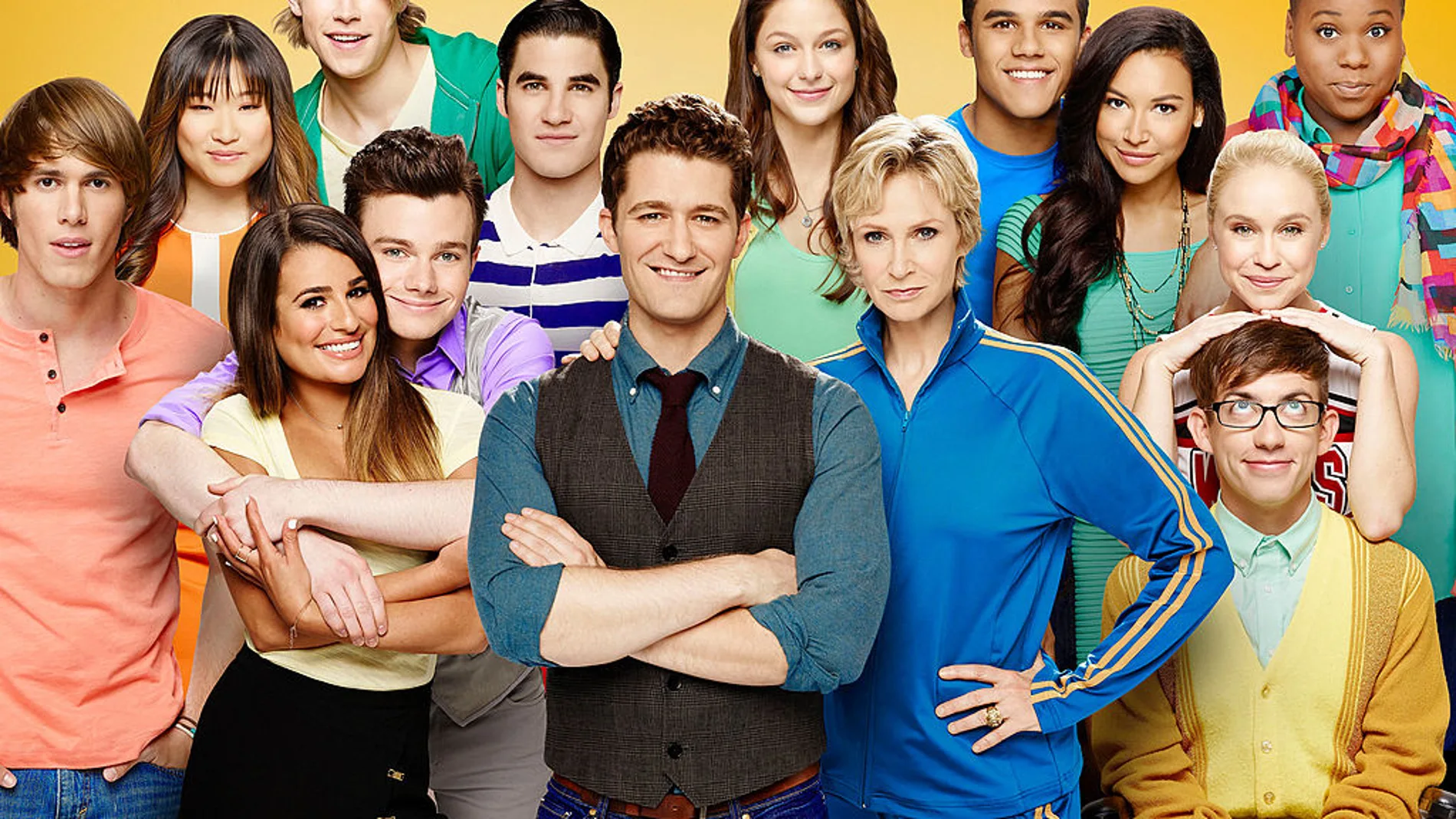 El reparto de "Glee"