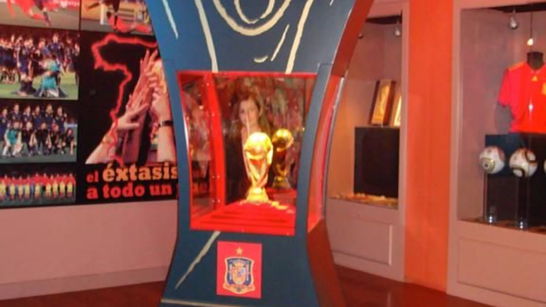La vitrina original de la Copa del Mundo