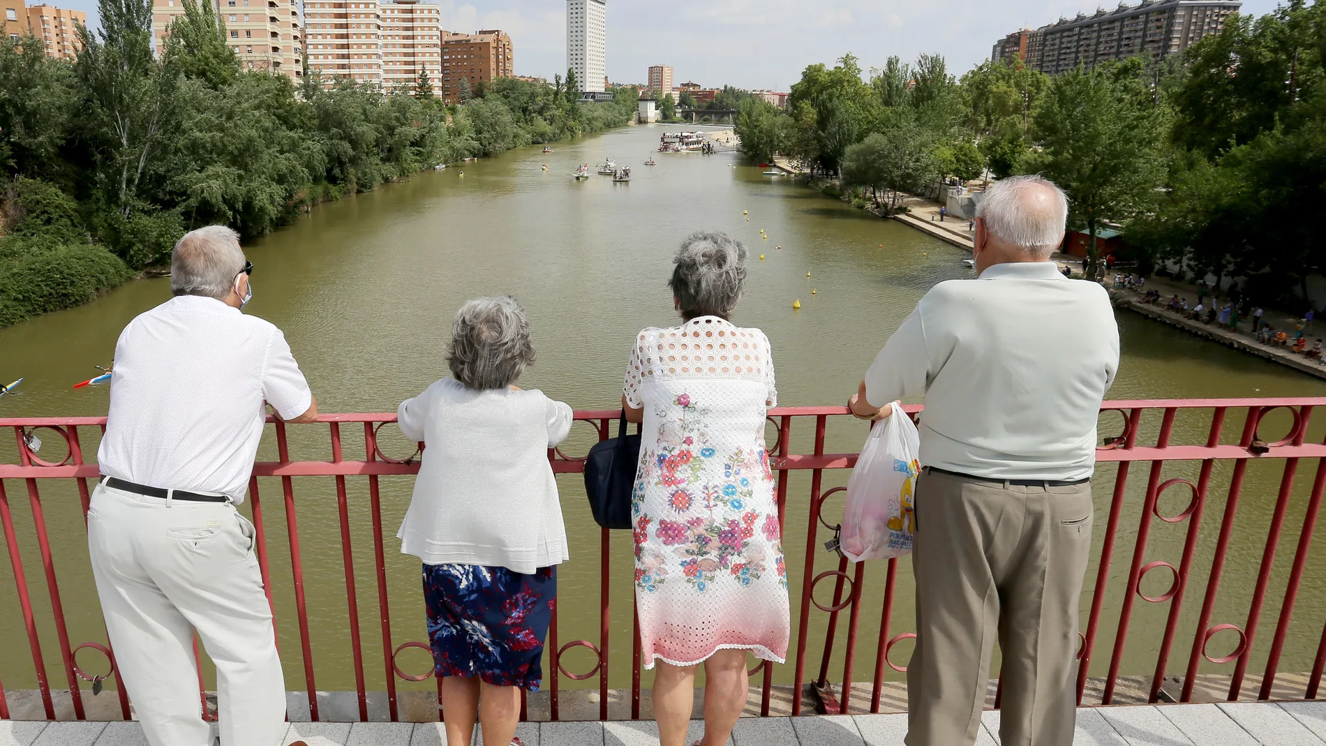 Río Pisuerga de Valladolid