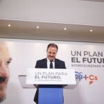 El candidato de la coalición Partido Popular y Ciudadanos, Carlos Iturgaiz