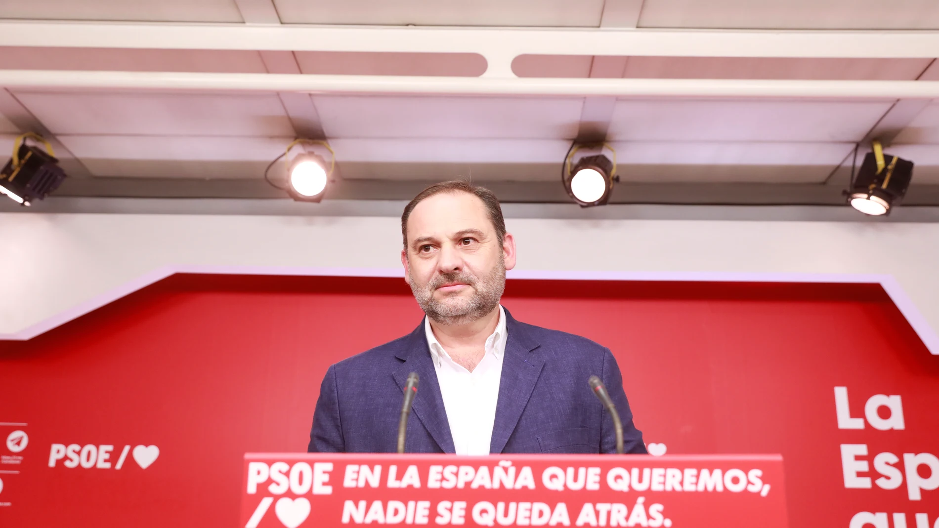 Comparecencia de José Luis ávalos después de conocer los resultados de las elecciones gallegas y vascas￼