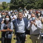 Feijóo impuso su cuarta mayoría con un discurso de confrontación con Vox