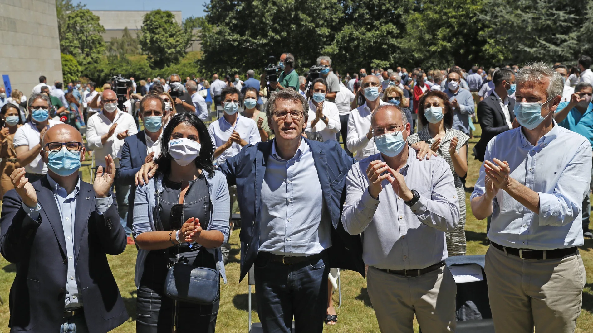 Feijóo reúne la Junta Directiva del PP de Galicia, tras consiguir su cuarta mayoría absoluta
