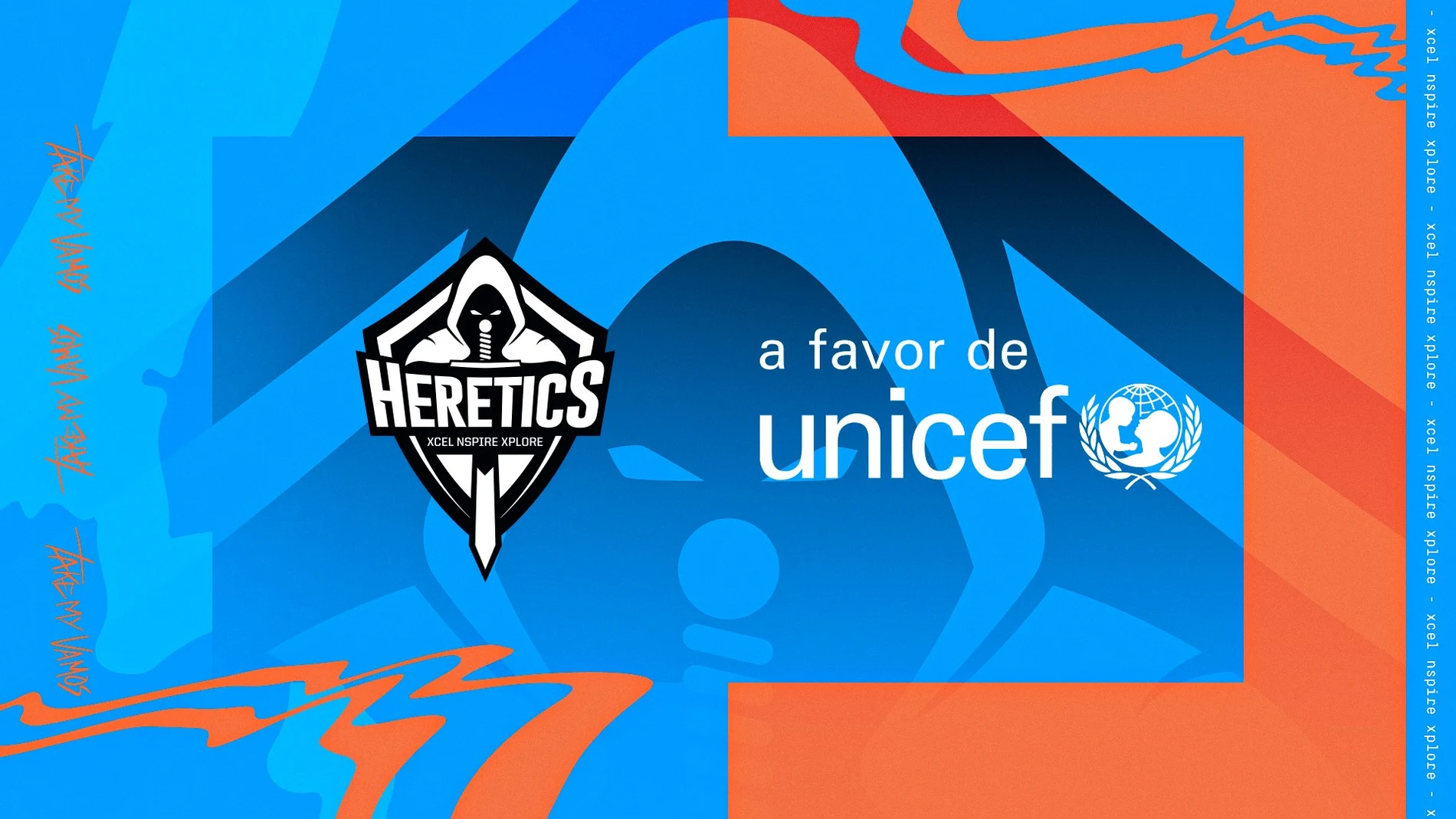 Team Heretics se alía con UNICEF