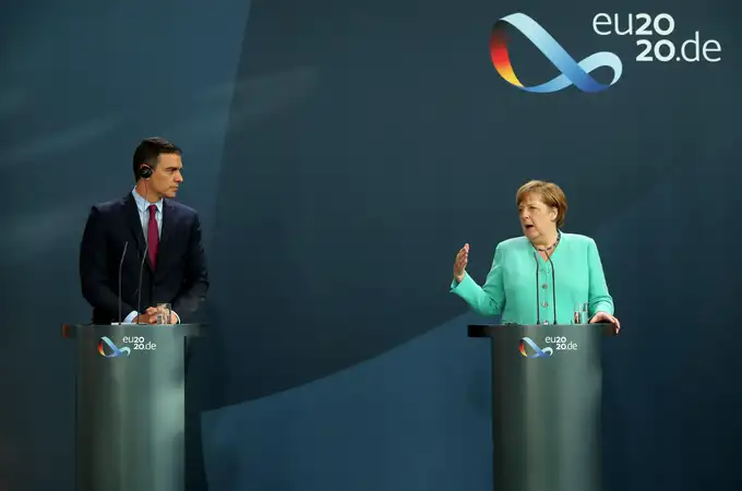 Merkel advierte ante Sánchez de las “serias diferencias” para aprobar el fondo de reconstrucción