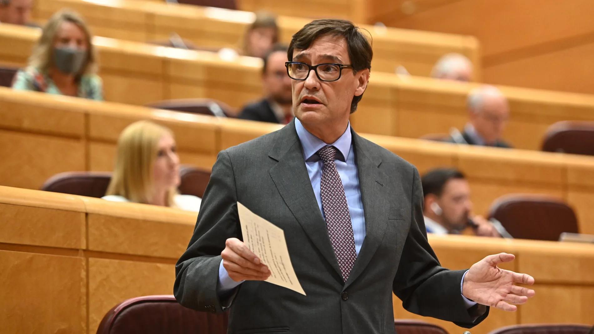 Sesión de control en el Senado