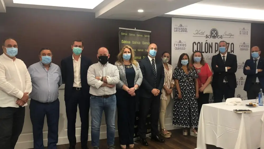 Bankia se reúne con empresarios de Valladolid