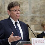 El presidente ha asistido hoy al acto de toma de posesión de la comisaria jefa del Cuerpo Nacional de Policía Adscrita a la Comunitat Valenciana, Marisol Conde