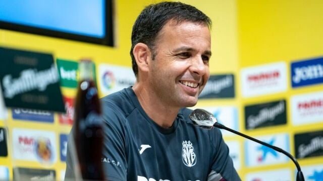 El entrenador del Villarreal, Javi Calleja.