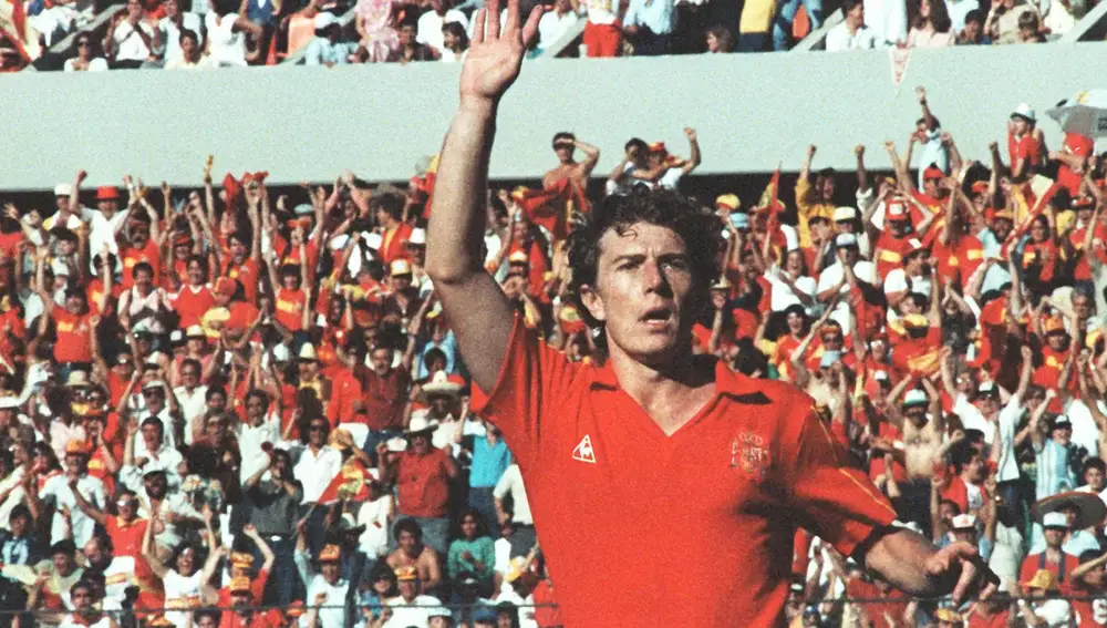Uno de los partidos más recordados por la afición española del Mundial de México de 1986. Cuando Butragueño marcó cuatro goles a Dinamarca.