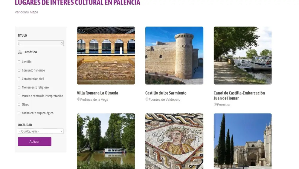 Nueva web de la Diputación de Palencia