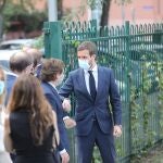 Pablo Casado en el acto de aniversario de la muerte de Miguel Ángel Blanco