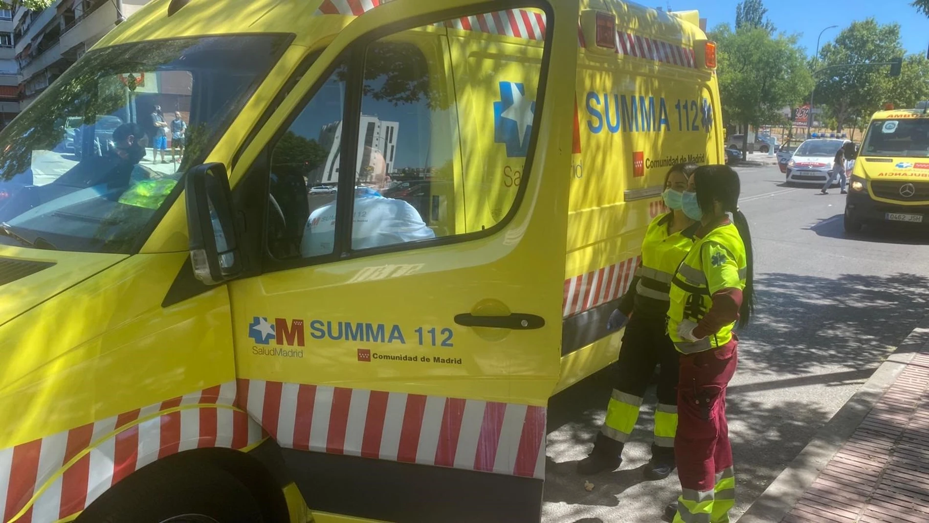 Sucesos.- Herido de gravedad un ciclista de 77 años arrollado por un coche en una calle en Móstoles