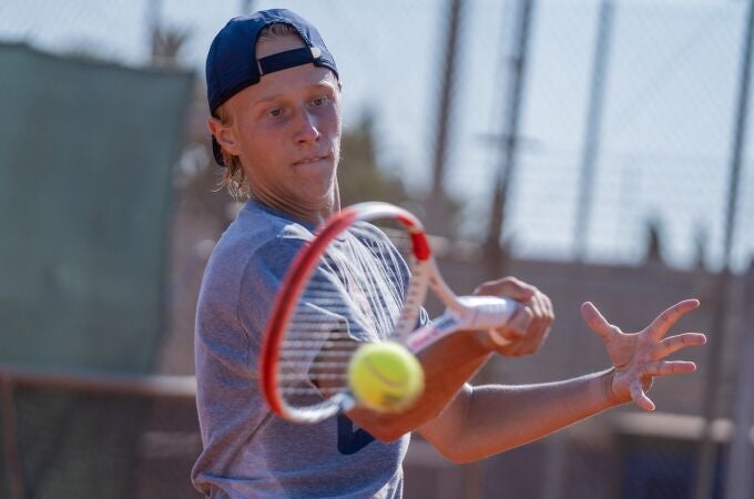 El tenista sueco Leo Borg, hijo del mítico tenista sueco Bjorn Borg