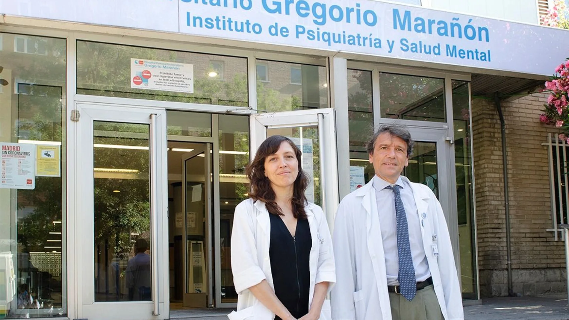 Carmen Moreno y Celso Arango, investigadores del Instituto de Psiquiatría y Salud Mental del Hospital General Universitario Gregorio Marañón
