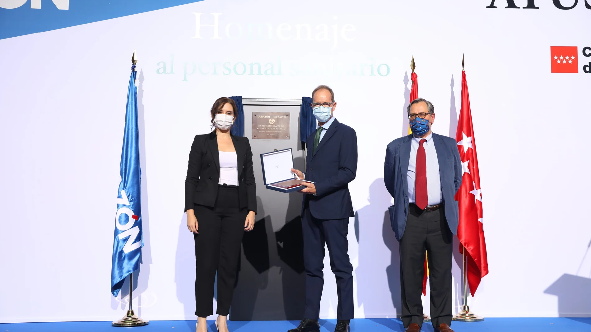 Isabel Díaz Ayuso, Jose Antonio Quevedo, Francisco Marhuenda