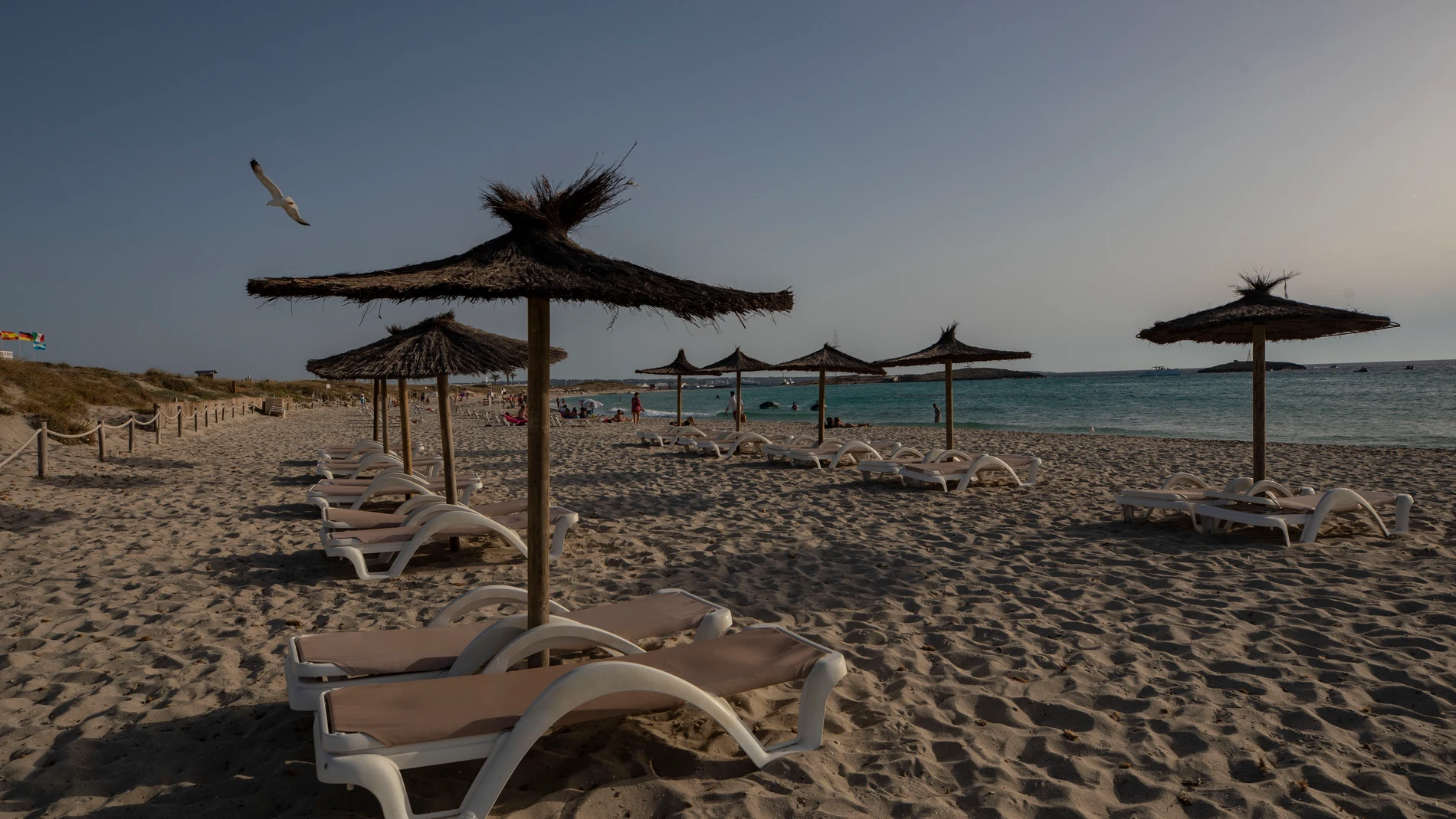 Formentera durante el primer verano después de pandemia de Covid. Playa de Illetes