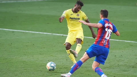 Zambo Anguissa con el Villarreal.