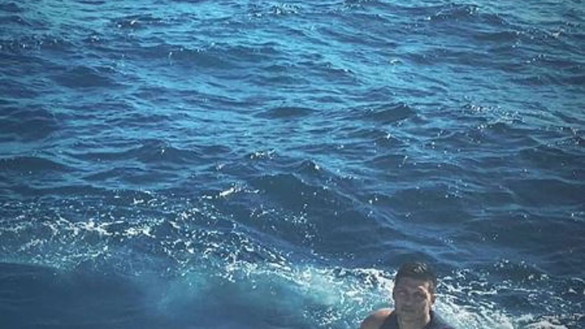 Luka Jovic colgó un story en Instagram subido a una moto de agua en Palma de Mallorca