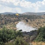 Controlado el incendio de Villa del Prado, el mayor de este verano por el momento
