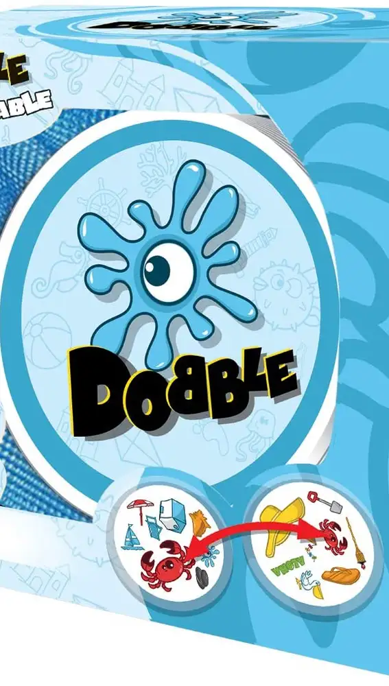 Juego de cartas Dobble. Cartas resistentes al agua