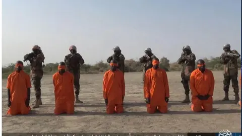 Imagen de archivo de asesinato de cristianos en Nigeria