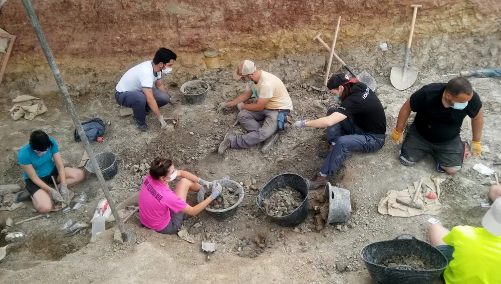 XVII campaña de excavaciones paleontológicas en la Sierra de la Demanda, en el yacimiento de Valdepalazuelos-Tenadas del Carrascal