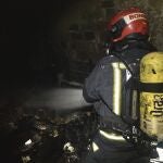 Incendio en una vivienda de Segorbe