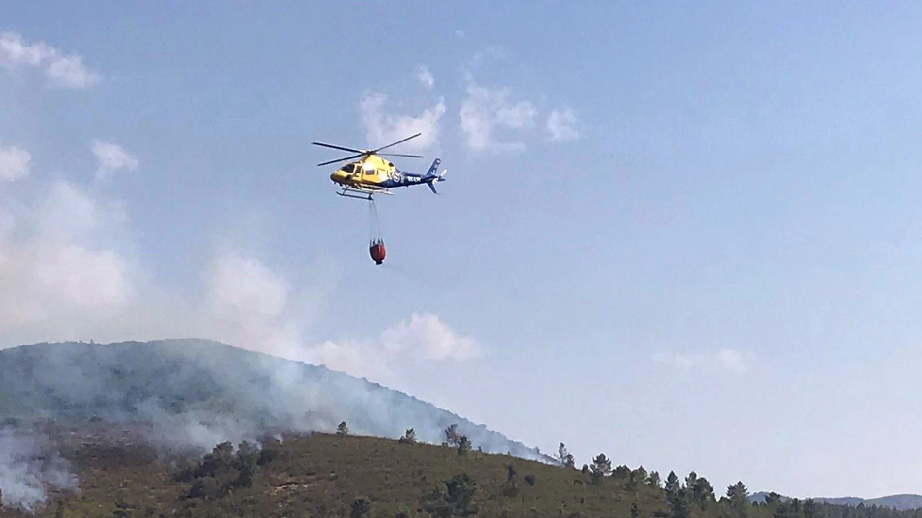 INCENDIO EN PROVINCIA DE SALAMANCA