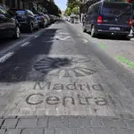 Distintivo de Madrid Central en Madrid