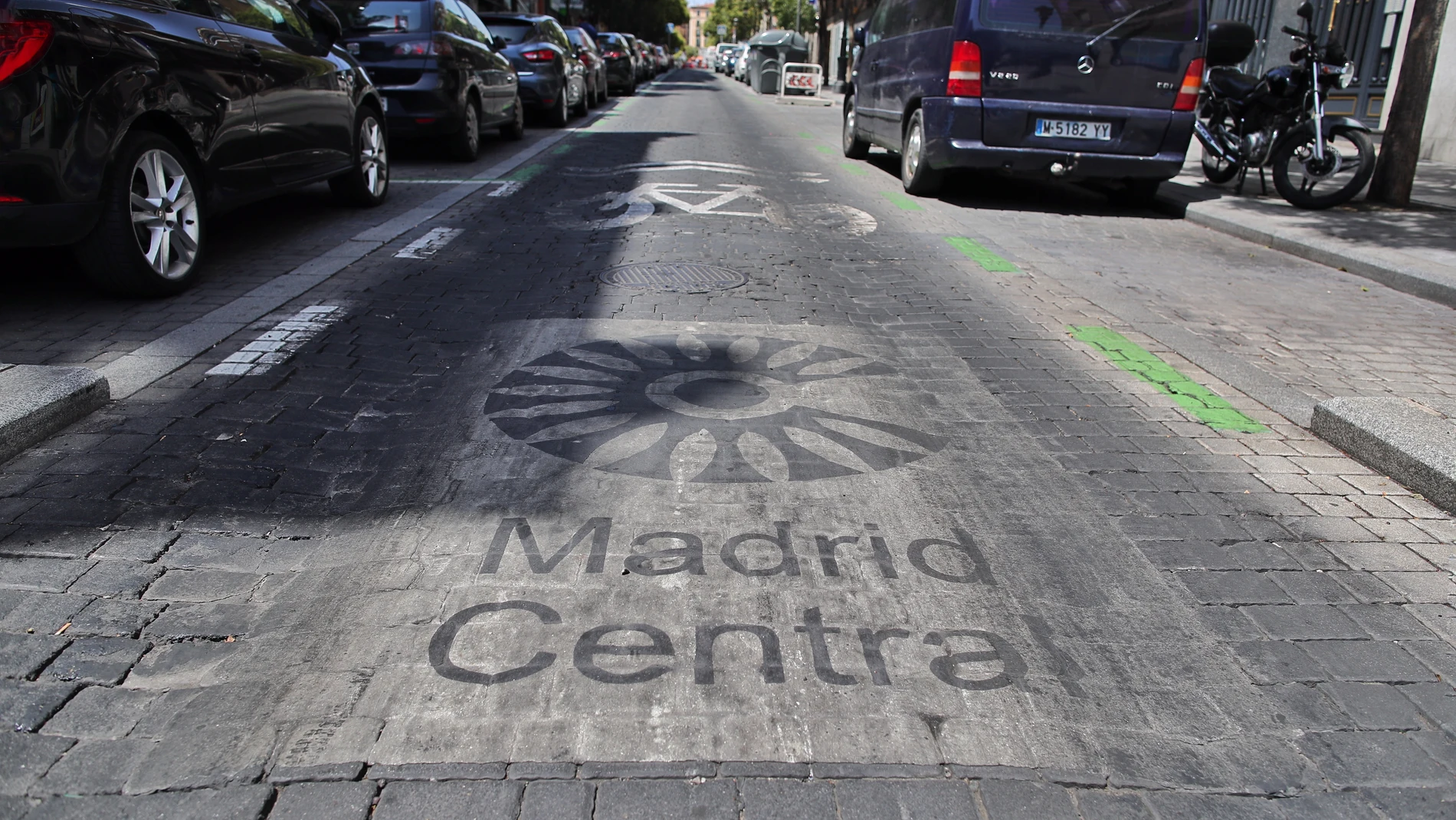 Distintivo de Madrid Central en Madrid
