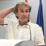  Alfonso Reyes apunta a Fernando Simón para constatar la inexistencia del Comité de Expertos