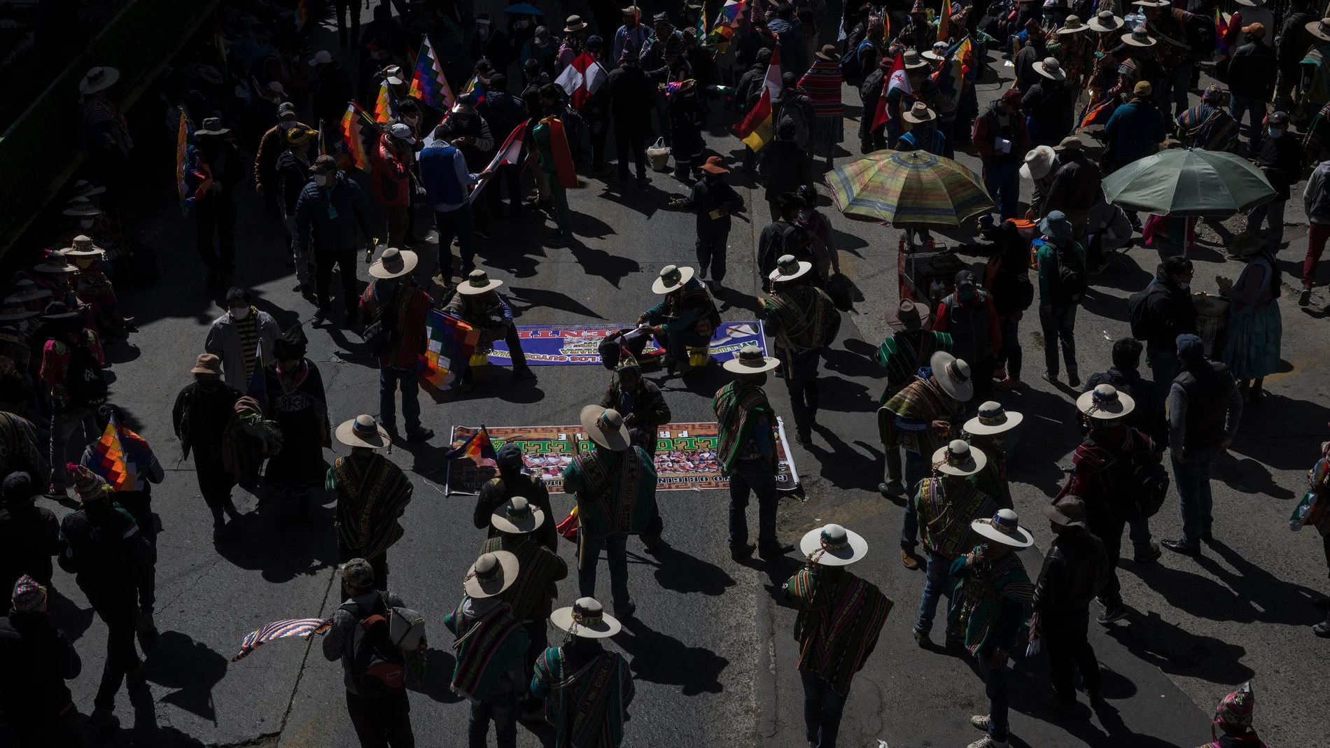 Protest against general election postponement in Bolivia