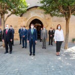 El presidente de la Junta, Alfonso Fernández Mañueco, firma dos protocolos de colaboración con las diputaciones provinciales de la Comunidad para la mejora de la conectividad a Internet y para la rehabilitación de viviendas en el medio rural