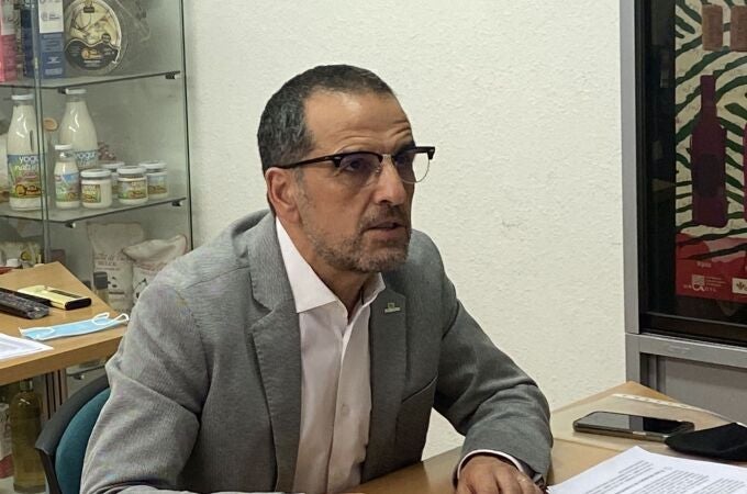 El presidente de Urcacyl, Fernando Antúnez