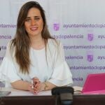 La concejal de Cultura, Turismo y Fiestas de Palencia, Laura Lombraña