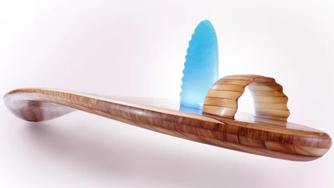 Tabla de surf modelo Rampant.